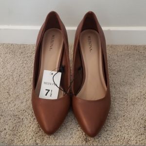 New Merona Brown Heels